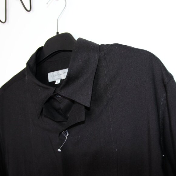 BNWT AW24 YOHJI YAMAMOTO POUR HOMME YYPH BIB LONG SHIRT 2 - Picture 4 of 14